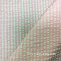 100% Polyester Checked Pattern Crepe Yarn Dyed Cloth